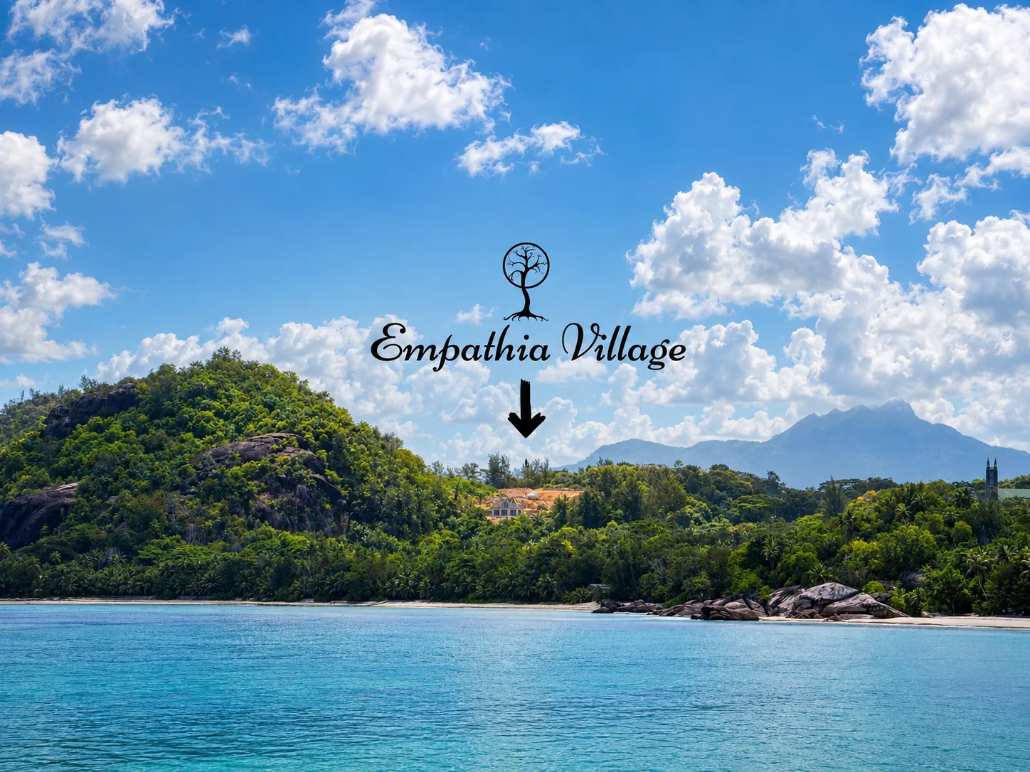 Empathia Village · площадка с океана